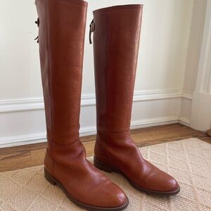 Madewell Tall Brown Leather Riding Boots